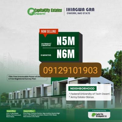Plots of Affordable Land, Close to Futo,  Ihiagwa, Owerri West, Imo, Mixed-use Land for Sale