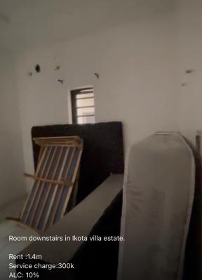 One Room Shared Apartment, Ikota Villa, Ikota, Lekki, Lagos, Self Contain (single Rooms) for Rent