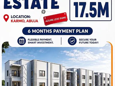 230SQM Residential Plot — Close to Naseni HQ, Opposite Paradise Estate, Idu Industrial, Abuja