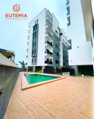 Newly Built Serviced 2 Bedroom Maisonette, Ikate, Lekki, Lagos, Flat / Apartment for Rent