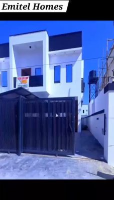 Brand New 4 Bedroom Semi Detached Duplex, Blenco Supermarket, Sangotedo, Ajah, Lagos, Semi-detached Duplex for Sale