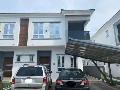 Stunning and Fully Serviced & Furnished 4 Bedroom Semidetached Duplex, in a Secured Estate, Ikate, Lekki, Lagos, Detached Duplex for Sale