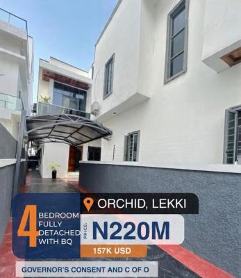 Lovely 4 Bedroom Detached Duplex with Bq, Orchid, Lekki, Lagos, Detached Duplex for Sale