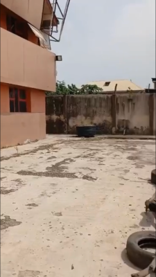 Solid Commercial Building Directly on a Very Busy Road, Egbeda, Alimosho, Lagos, Office Space for Sale