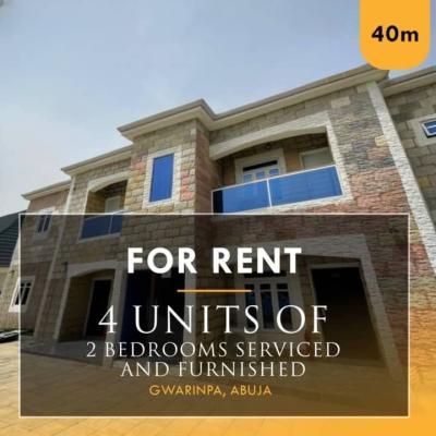 4 Units of Furniture 2 Bedrooms Apartment, Gwarinpa By Hmedix, Gwarinpa, Abuja, Flat / Apartment for Rent