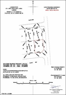 Hot Commercial Land with C of O, Facing Ogombo -adesanya Road After Ap Filling Station, Ogombo, Ajah, Lagos, Commercial Land for Sale