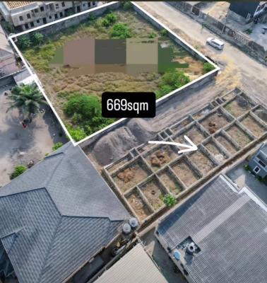 669 Sqm of Land, Orchid Road, Lekki Phase 2, Lekki, Lagos, Residential Land for Sale