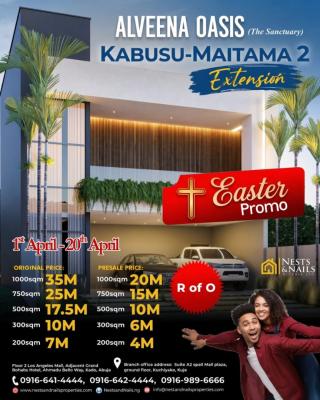 Alveena Oasis Estate Land, Via Mpape, Kabusu - Maitama 2 Extension, Maitama 2, Maitama District, Abuja, Residential Land for Sale