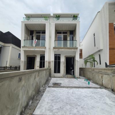 4 Bedroom Semi Detached, Sangotedo, Ajah, Lagos, Semi-detached Duplex for Sale