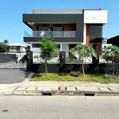 5 Bedroom Duplex with Cinema, Pentfloor, Swimming Pool,bq, Royal Garden Estate, Ajah, Lagos, Detached Duplex for Sale