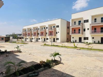 17 Units of Newly Built 4bedroom Terrace Duplexes with Bq, Close to Maitama, Katampe, Abuja, Terraced Duplex for Sale