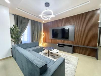 Luxury 3-bedroom Apartment with 24hours Electricity and Security, Fully Air Conditioned , Ps5 on Request , Full and Equipped Kitchen., Lekki Phase 1, Lekki, Lagos, Flat / Apartment Short Let