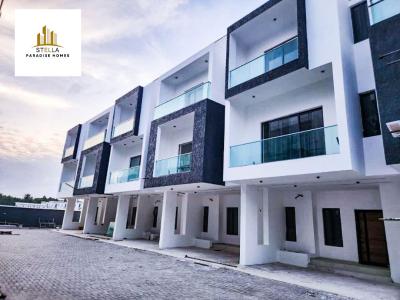 4 Bedroom Terrace House with Bq, Orchid Estate, Lekki, Lagos, Terraced Duplex for Rent