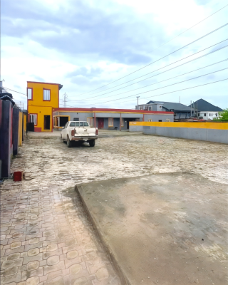 Office Space on 4 Plots on a Busy Major Road, Gu Ake Road, Eliozu, Port Harcourt, Rivers, Office Space for Rent
