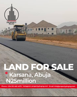 Premium Land Available, Karsana North, Karsana, Abuja, Residential Land for Sale