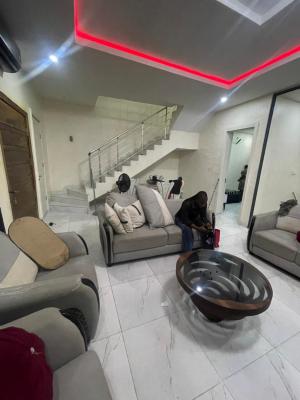 Luxury Furnished 4bedroom Terrace Duplex with Excellent Facility, Ikota, Ikota, Lekki, Lagos, Terraced Duplex for Rent