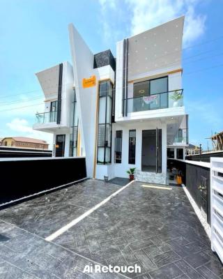 4 Bedroom Semi Detached Duplex with Bq, Ikota, Ikota, Lekki, Lagos, Semi-detached Duplex for Rent