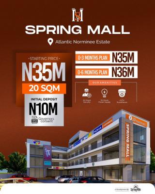 Spring Mall( Shops and Offices), Atlantic Nominee Estate By General Paint ( Pepperoni), Alasia, Ajah, Lagos, Plaza / Complex / Mall for Sale