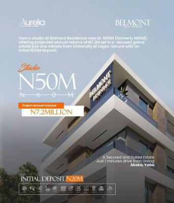 Off_plan 2 Bedroom Apartment, Yaba, Lagos, Block of Flats for Sale