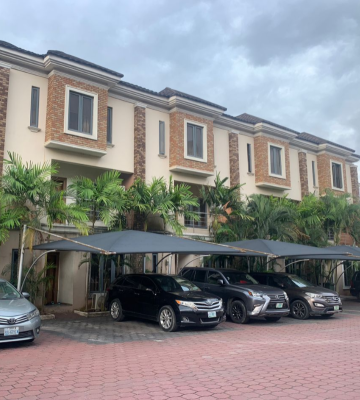 a 4 Bedroom Duplex with Bq, Abiola Count 6 Estate, Ikate, Lekki, Lagos, Terraced Duplex for Rent