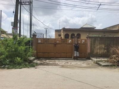 a 5 Bedroom Bungalow and a 4 Bedroom Duplex on Corner Piece Land., Ago Palace Way, Ago Palace, Isolo, Lagos, Detached Duplex for Sale