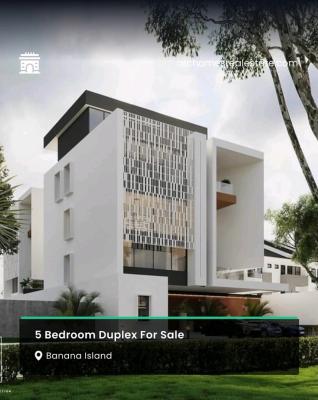 Modern 5 Bedroom Detached Duplex with Spacious Living Areas, Swimming, Banana Island, Ikoyi, Lagos, House for Sale