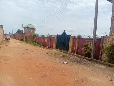 1340 Sqm Fenced Land with Building on It, Abule Eko Bus Stop, Ijede, Ikorodu, Lagos, Residential Land for Sale