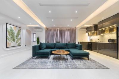 Luxury 2 Bedroom Self Compound with Private Cinema, Ps5, Snooker Boa, Lekki, Lagos, Flat / Apartment Short Let