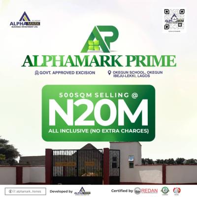 Alpha Mark Prime, Ibeju Lekki, Lagos, Mixed-use Land for Sale