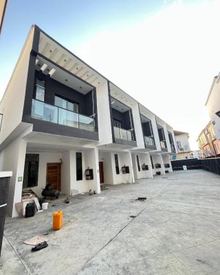 Lovely 4 Bedroom Terrace Duplex with Bq, Chevron, Lekki, Lagos, Terraced Duplex for Sale