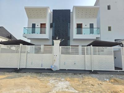Newly Built 4 Bedroom Semi Detached Duplex with Bq, Orchid, Lekki, Lagos, Semi-detached Duplex for Sale
