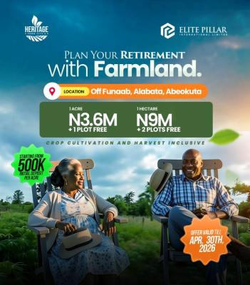 How to Build Sustainable Wealth with Managed Farmland, Abeokuta North, Ogun, Mixed-use Land for Sale