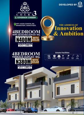 Highbridge Court 3, Monastery Road, Sangotedo, Ajah, Lagos, Semi-detached Duplex for Sale