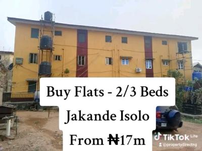 2 Bedrooms Upper Floor - Low Cost Housing Estate (l.c.h.e), Oke Afa, Isolo, Oke Afa, Isolo, Lagos, Block of Flats for Sale