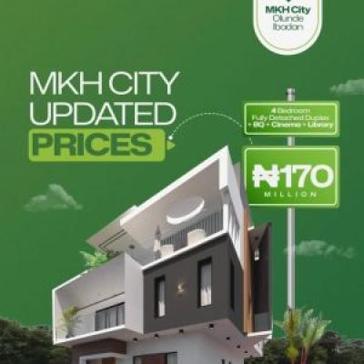 Mkh City - Premium 2, 3 & 4 Bedroom Homes in a Fast-growing Estate, Olunde Scheme, Academy, Ibadan, Ibadan, Oyo, Detached Duplex for Sale