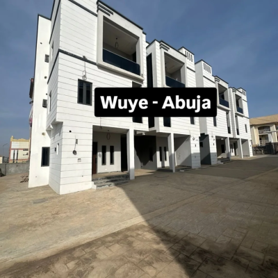 This a Brand New 5bedroom Terrace Duplex, Wuye, Abuja, House for Sale
