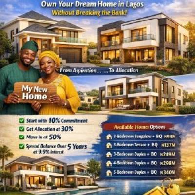 Ibile Traditional Mortgage - Premium 3, 4 & 5 Bedroom Homes with Bq, Ibile, Lekki, Lagos, Detached Duplex for Sale