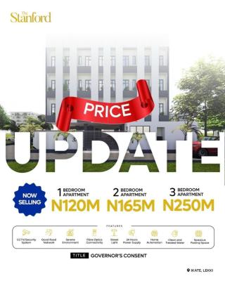 The Stanford Apartments - Luxury 1, 2 & 3 Bedroom Apartments, Ilasan-ikate, Lekki, Just One Minute From Lekki–epe Expressway, Lekki, Lagos, Block of Flats for Sale