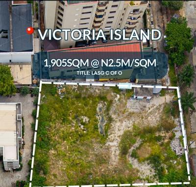 1905sqm of Land, Victoria Island (vi), Lagos, Land for Sale