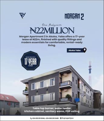 One Bedroom Apartment in a Serene Neighborhood, Own an Apartment for Rental Yield on a 17yrs Long Leasehold, Yaba, Lagos, Flat / Apartment for Sale