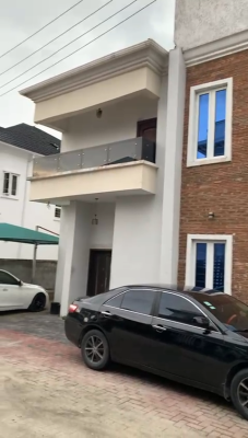 4 Bedroom Duplex in a Serene Estate with a Bq, Pratch Garden Estate, Ikota, Lekki, Lagos, Detached Duplex for Sale