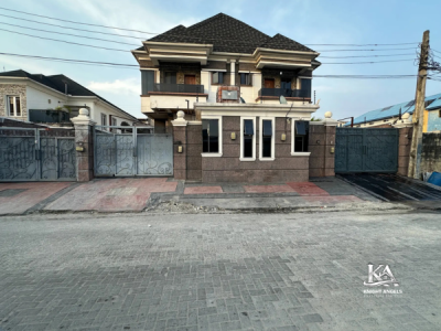 4-bedroom Semi-detached Duplex with Bq, Off Platinum Way, Lekki, Lagos, Semi-detached Duplex for Rent