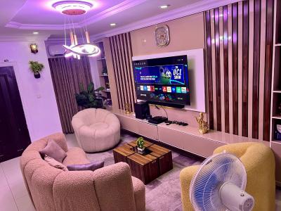 S & S Moj-june 12 Apartment, 2b, June 12 Boulevard Road, Road 4 Junction Abraham Adesanya, Ajah, Lagos, Detached Bungalow Short Let