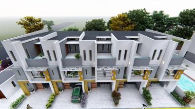 Luxury 3bedroom Terraced Duplex with Bq and Additional Room Plus Study, Ajah, Lagos, Terraced Duplex for Sale