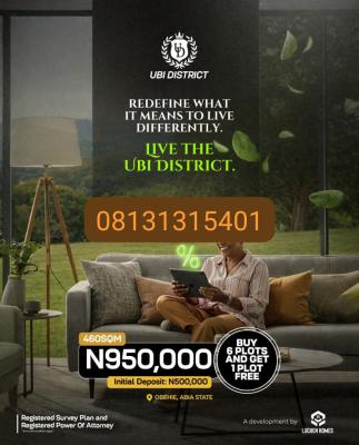 Buy 6 Plots and Get 1 Free in Obehie, Obehie, Ukwa, Abia, Mixed-use Land for Sale