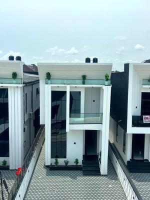 5-bedroom Fully Detached House + Bq & Swimming Pool, Chevron, Lekki, Lagos, Detached Duplex for Sale