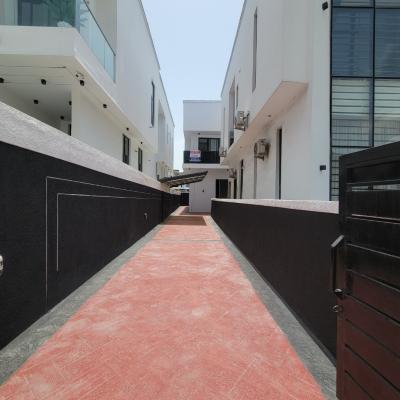 Stunning 4bedroom Semi Detached Duplex with a Bq in an Estate, Chevron, Lekki, Lagos, Semi-detached Duplex for Sale