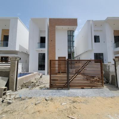 Excellent 4 Bedroom Duplex with a a Pool and a Bq, Chevron, Lekki, Lagos, Detached Duplex for Sale