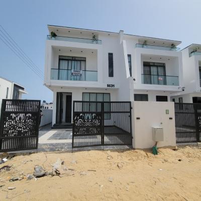 Amazing 4 Bedroom  Semi Detach Duplex with a Bq, Chevron, Lekki, Lagos, Semi-detached Duplex for Sale