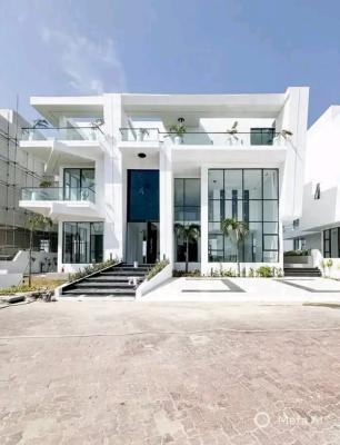 Beautiful 5 Bedroom Detached Waterfront Mansion Available, Osapa, Lekki, Lagos, Detached Duplex for Sale